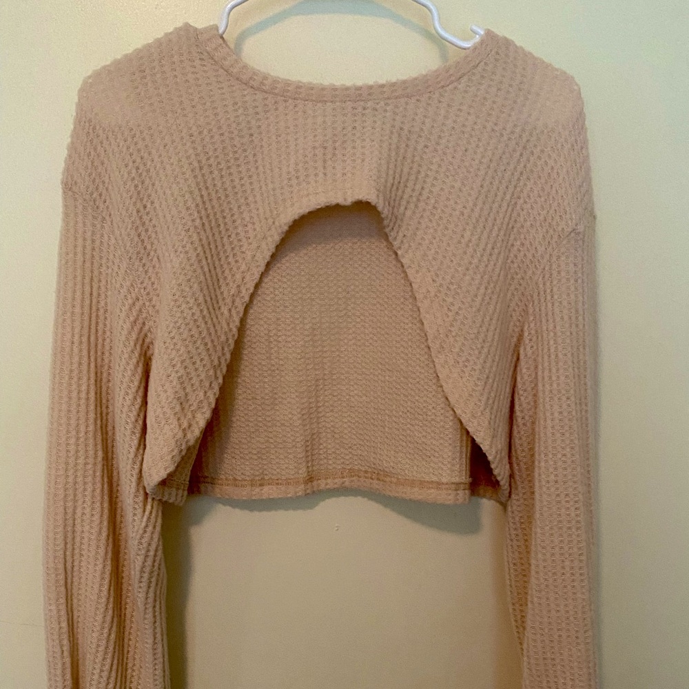 Long sleeve Crop Top